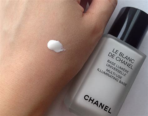 le blanc de chanel foundation.